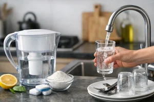 Come trattare acqua dura in cucina