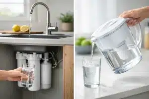Filtrazione sottolavello o caraffa: quale scegliere