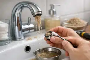 Come eliminare sabbia dai rubinetti di casa